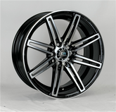 15" DRIFT Racing DR536 Wheel 🔥 15X7 +32 4X100+4X114.3🔥73.1 Black Machined Rim✅